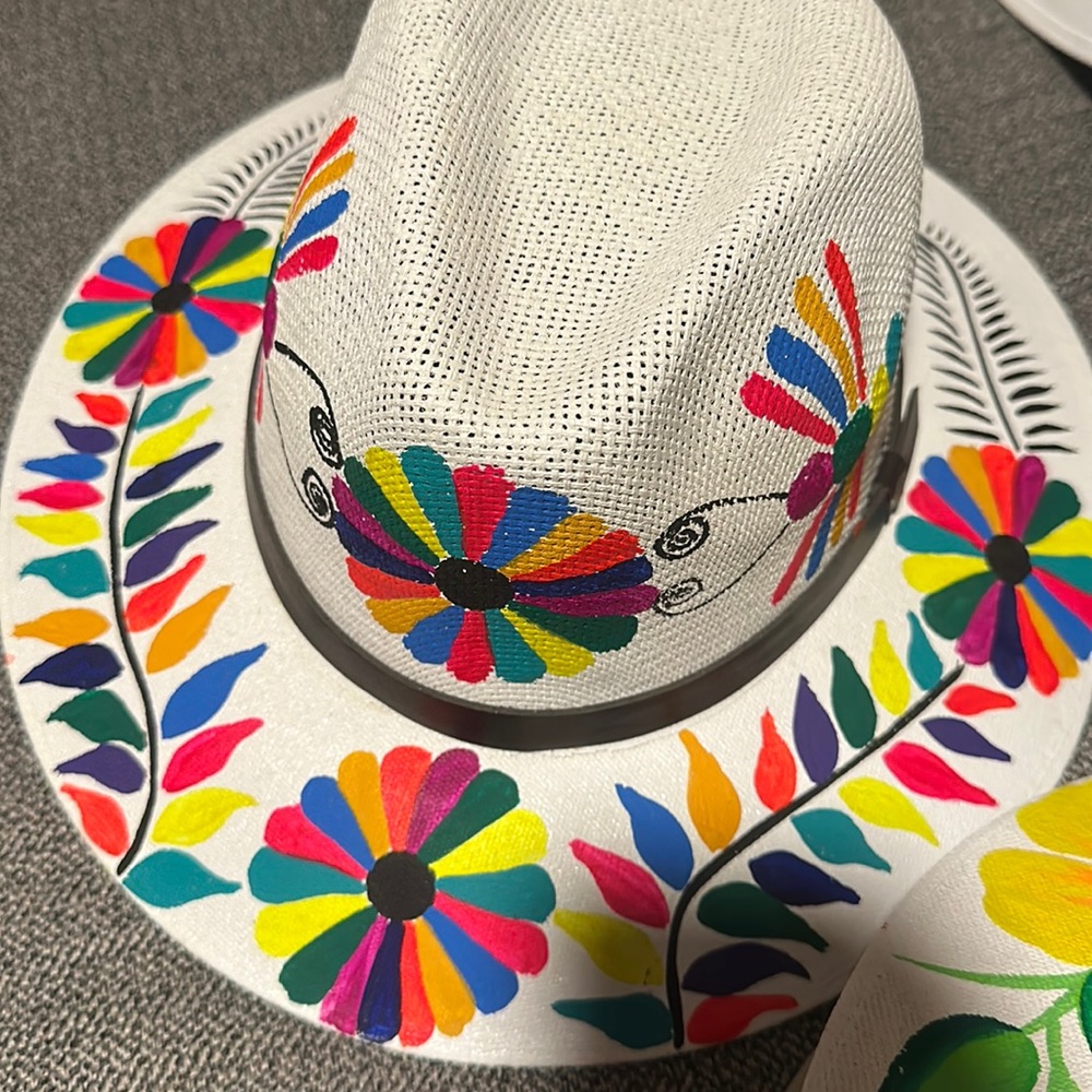 Hand painted hat